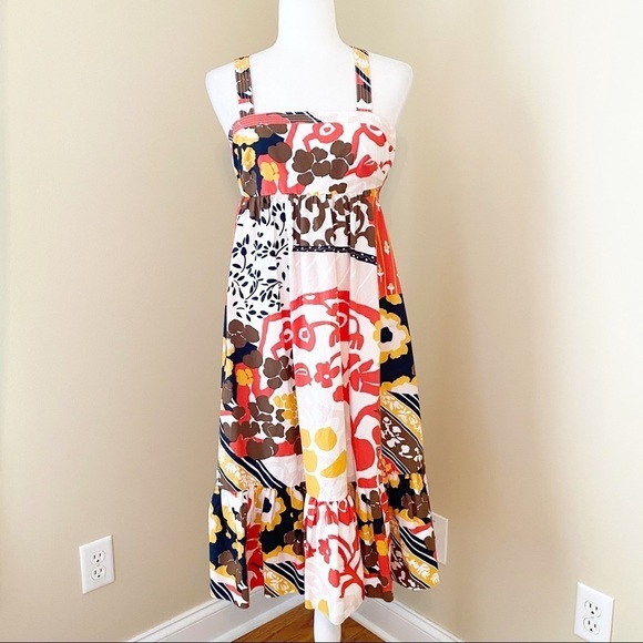 J. Crew NWT Talitha Patchwork Floral Dress - 0 - Picture 11 of 11